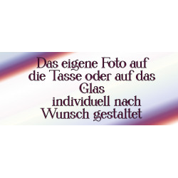 Tasse / Glas "Individuelles...