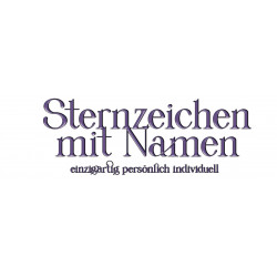 Sternzeichen mit Namen